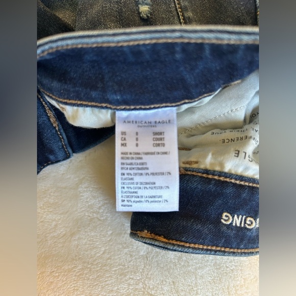 American Eagle Outfitters Blue Jean Jeggings - Picture 5 of 5